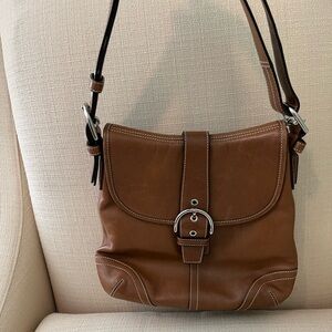 Coach SoHo Brown Crossbody Bag with Adjustable Strap